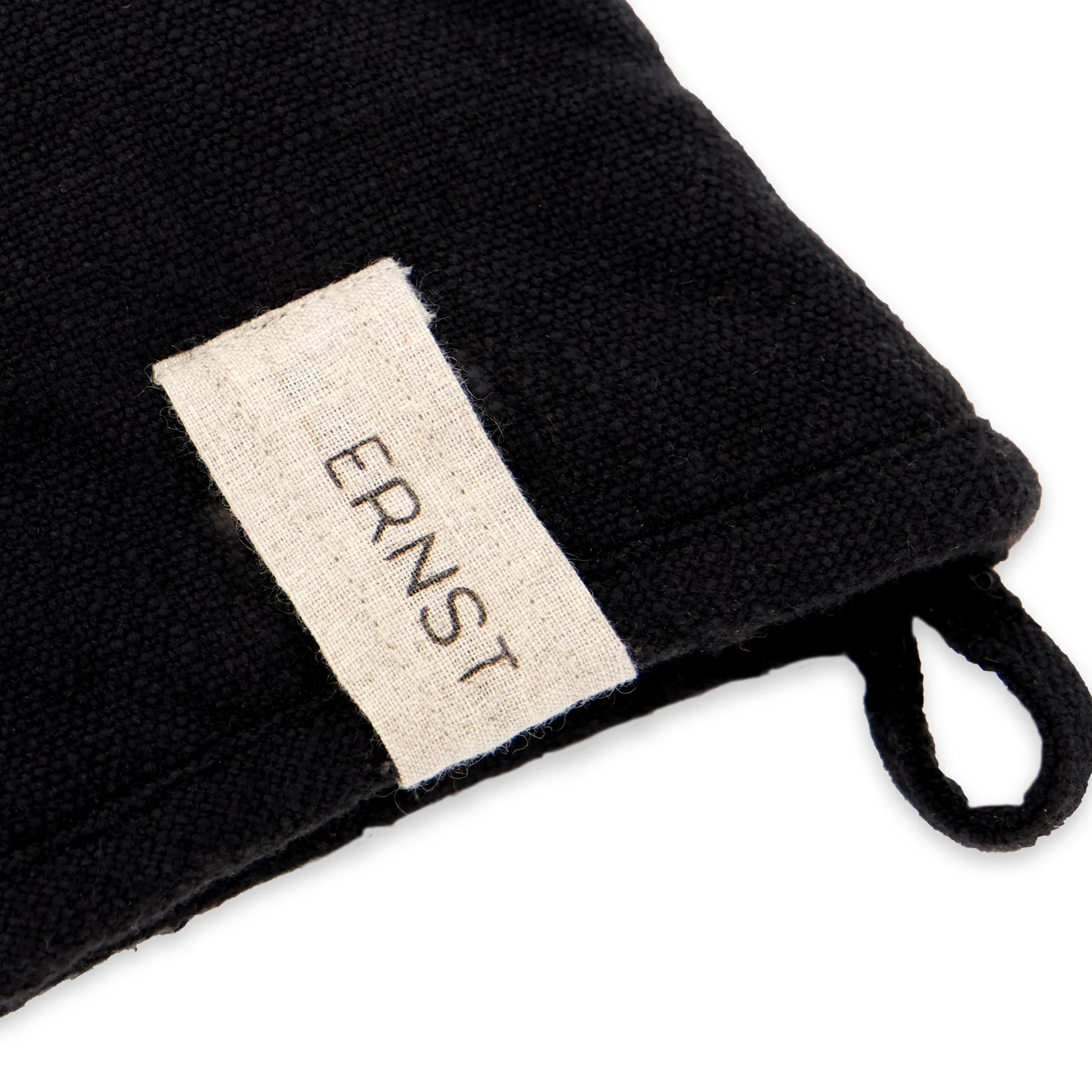 Ernst oven glove cotton, 黑色 ERNST
