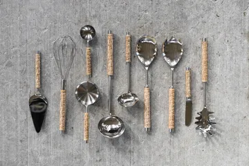 Ernst pasta server with braided handle - Seagrass, 29 cm - ERNST