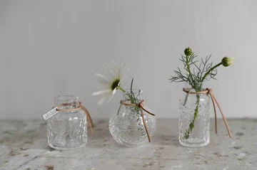 Ernst patterned 花瓶 礼物套装 3件 - 透明 - ERNST