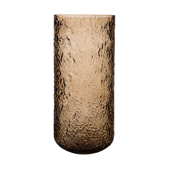 Ernst patterned 花瓶/烛台 - Amber, Ø11x25 cm - ERNST