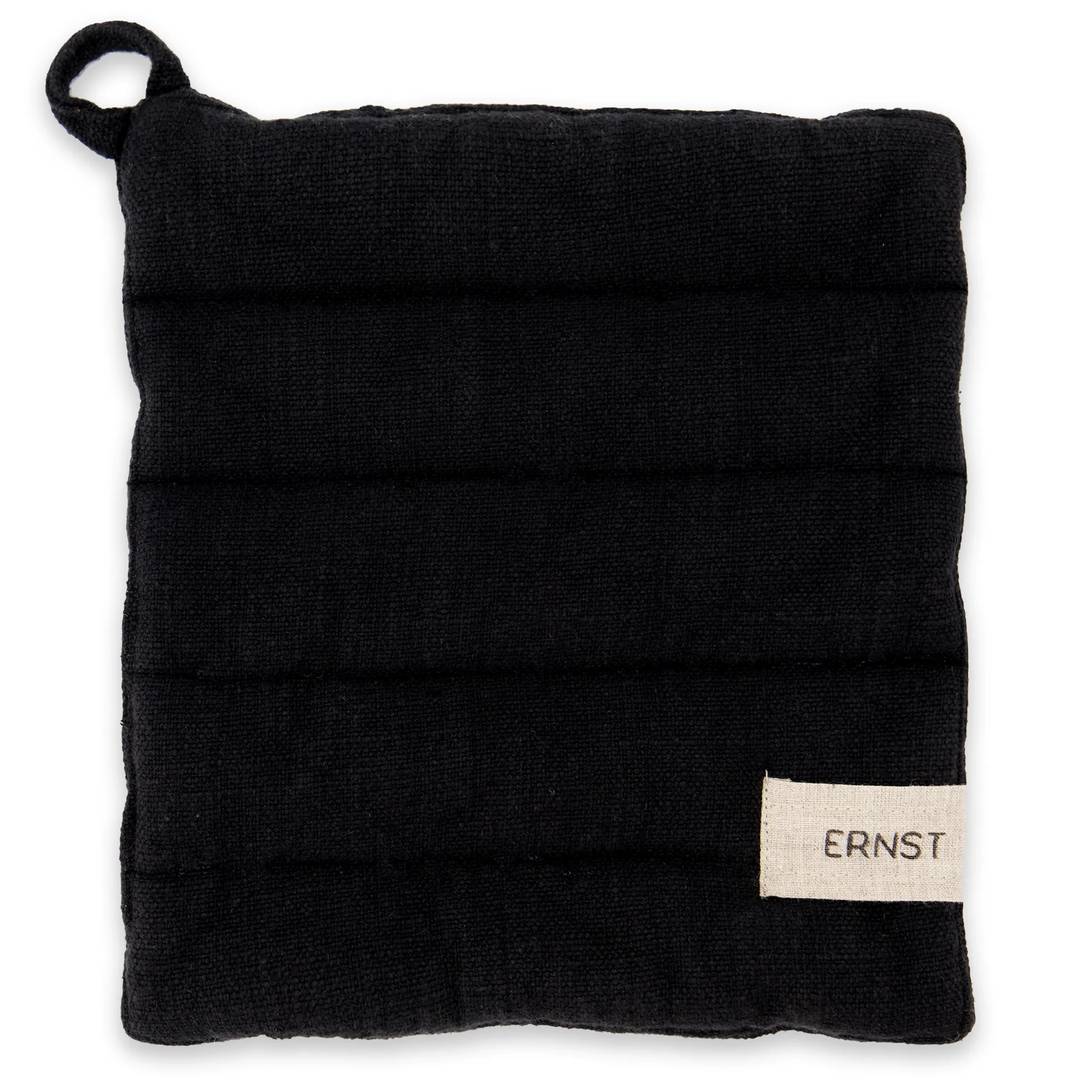 Ernst pot holder cotton, 黑色 ERNST