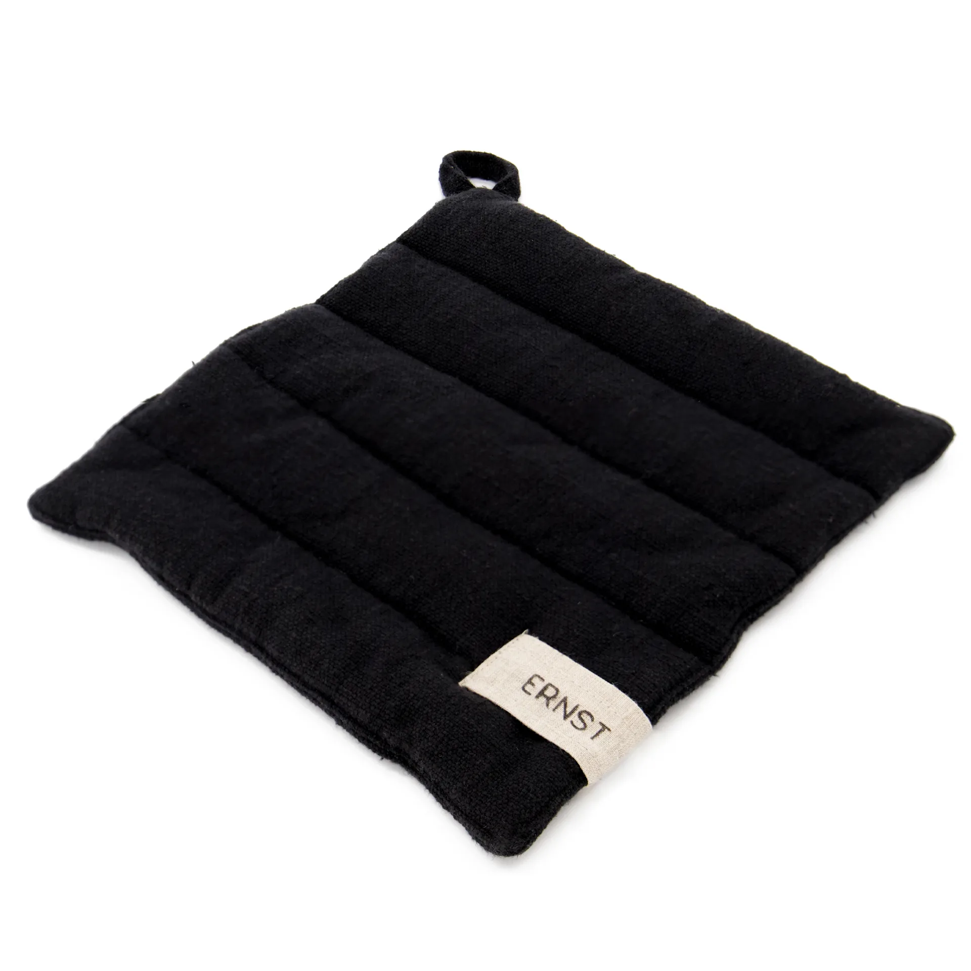 Ernst pot holder cotton, 黑色 ERNST