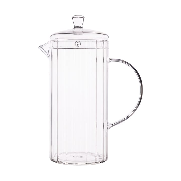 Ernst 玻璃 水壶/水瓶 ribbed 1 L, 透明 ERNST