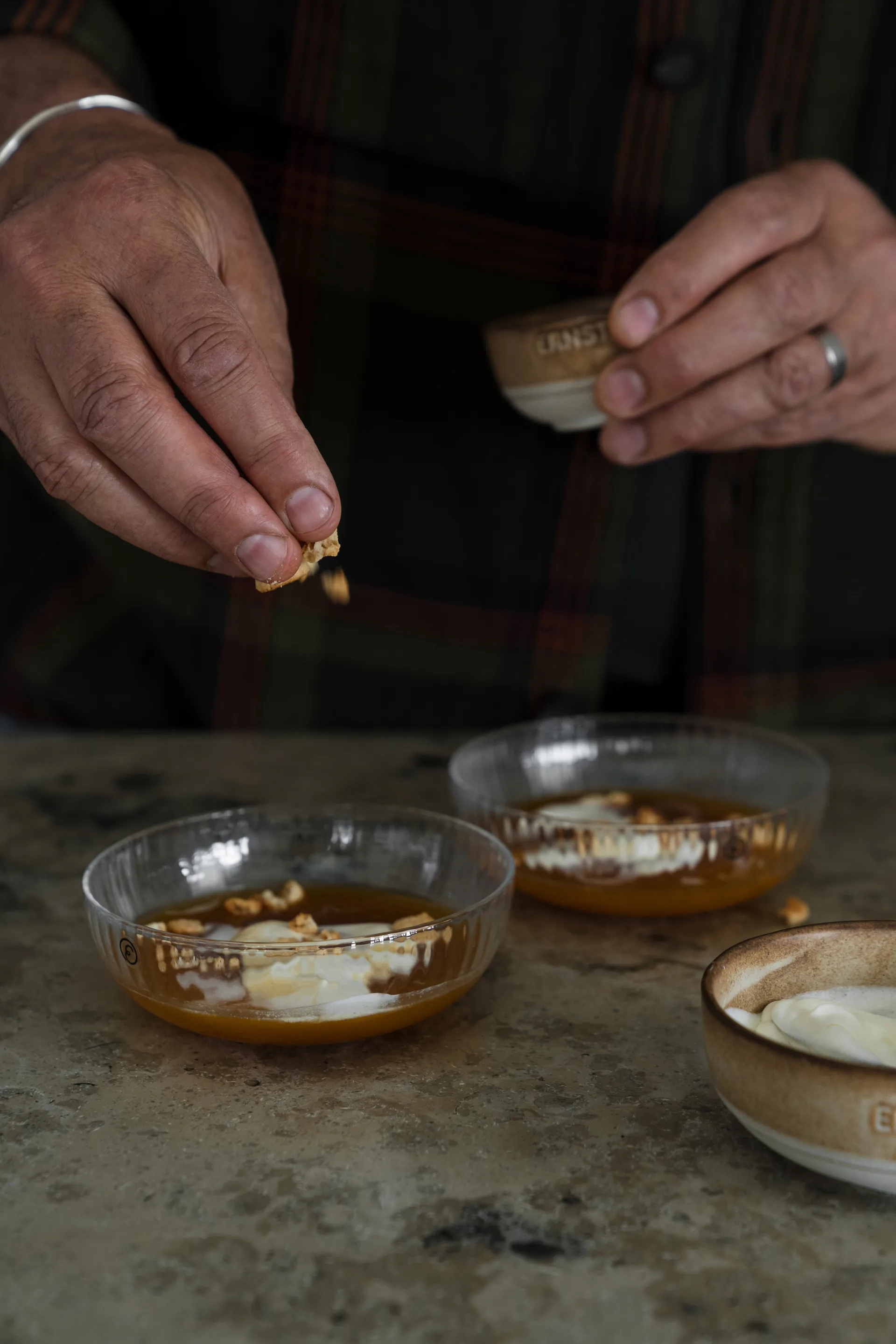 Ernst ribbed 玻璃 碗 Ø13 cm, 透明 ERNST