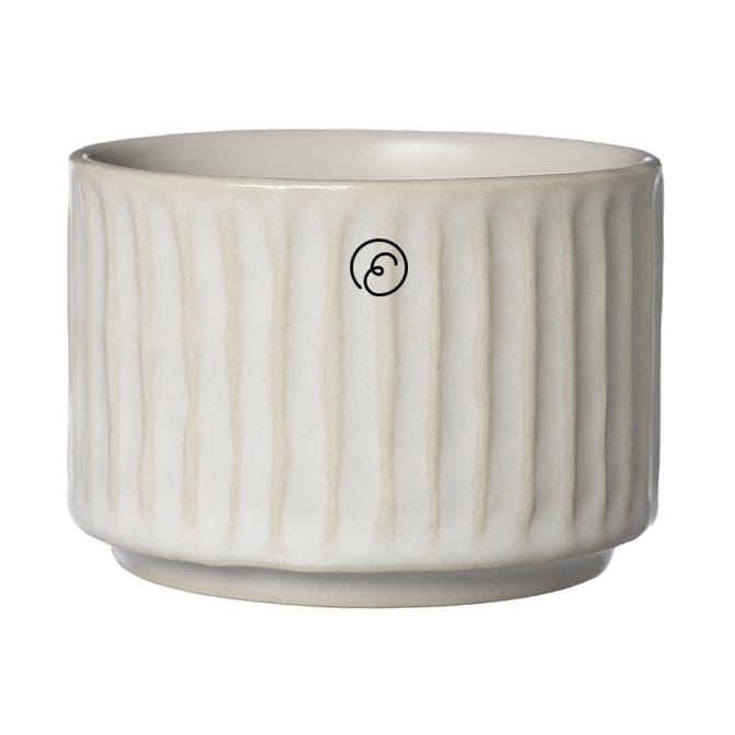 Ernst 碗 ribbed Ø7.5 cm - 原色/自然色 白色 - ERNST