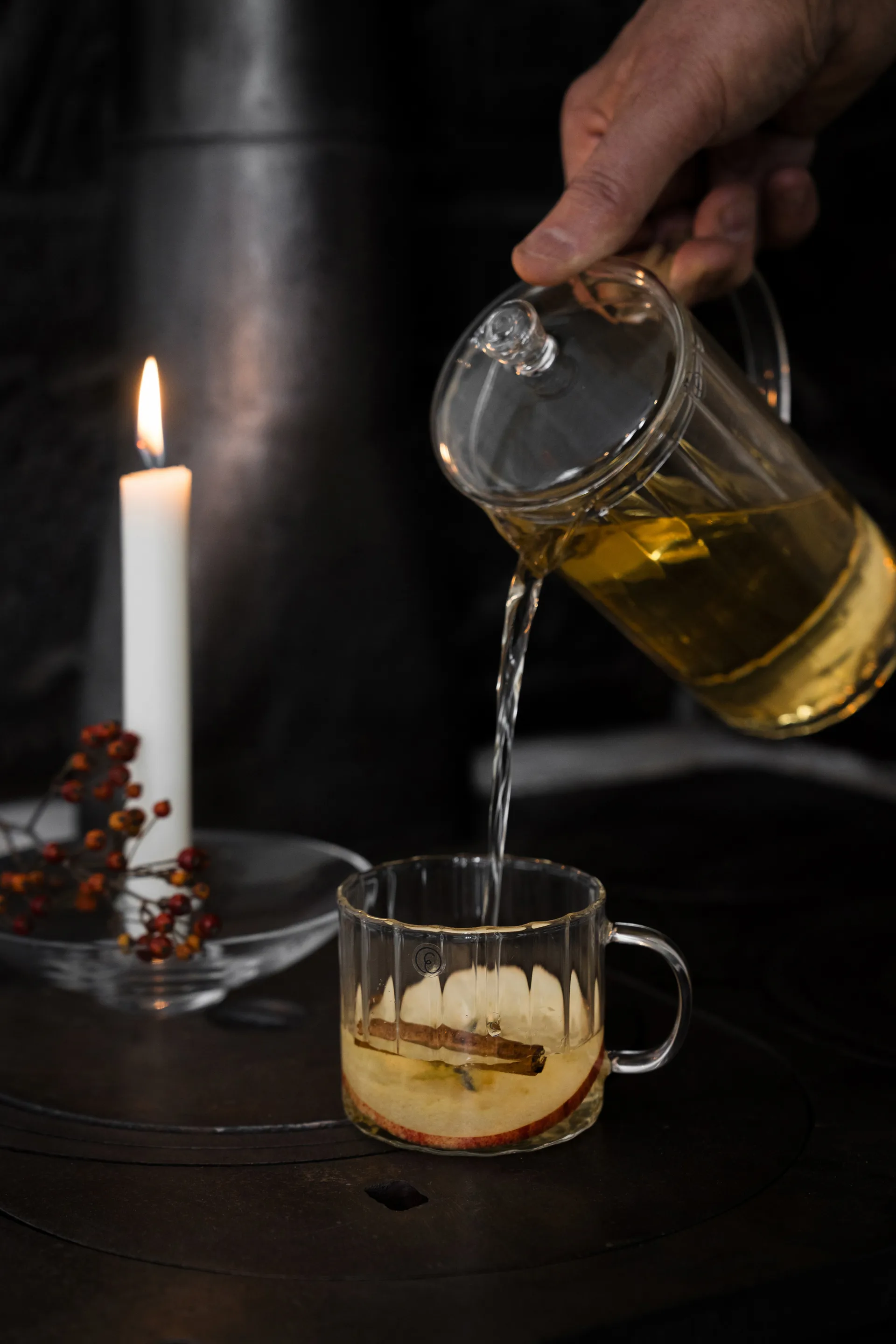 Ernst 玻璃 马克杯 ribbed Ø8 cm, 透明 ERNST