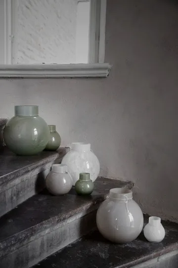 Ernst 玻璃 花瓶  round green - H10 cm Ø9 cm - ERNST