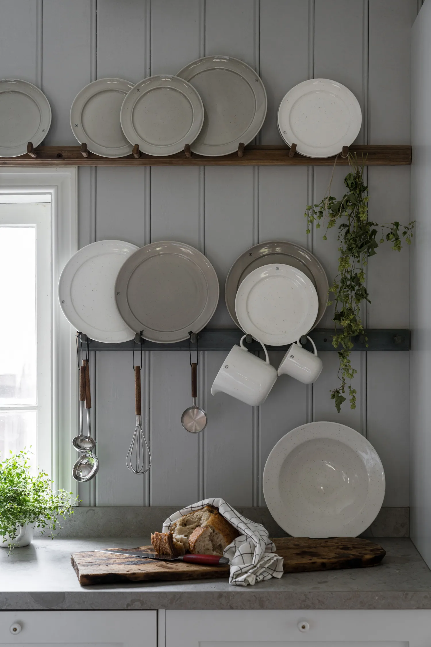 Ernst sauce ladle with wooden handle, Dark 棕色 ERNST