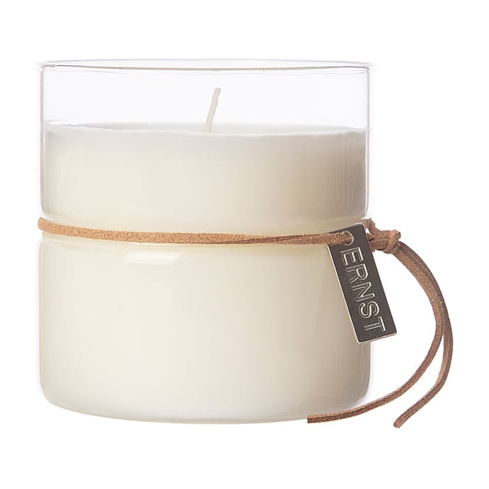 Ernst scented candle in glass with band Ø8 cm - In simplicity - ERNST