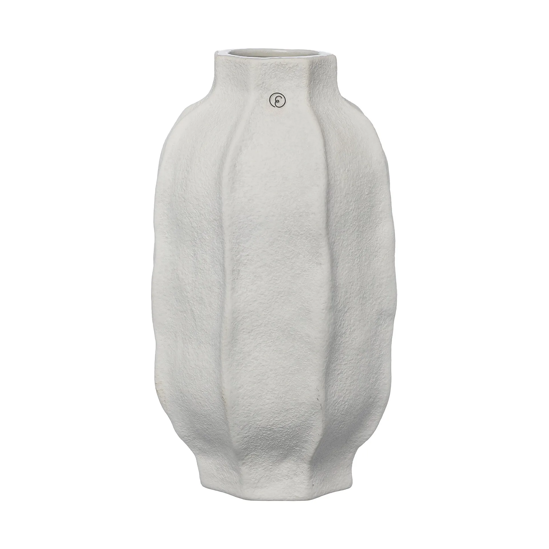 Ernst stoneware 花瓶 Ø13x22 cm, 原色/自然色 白色 ERNST