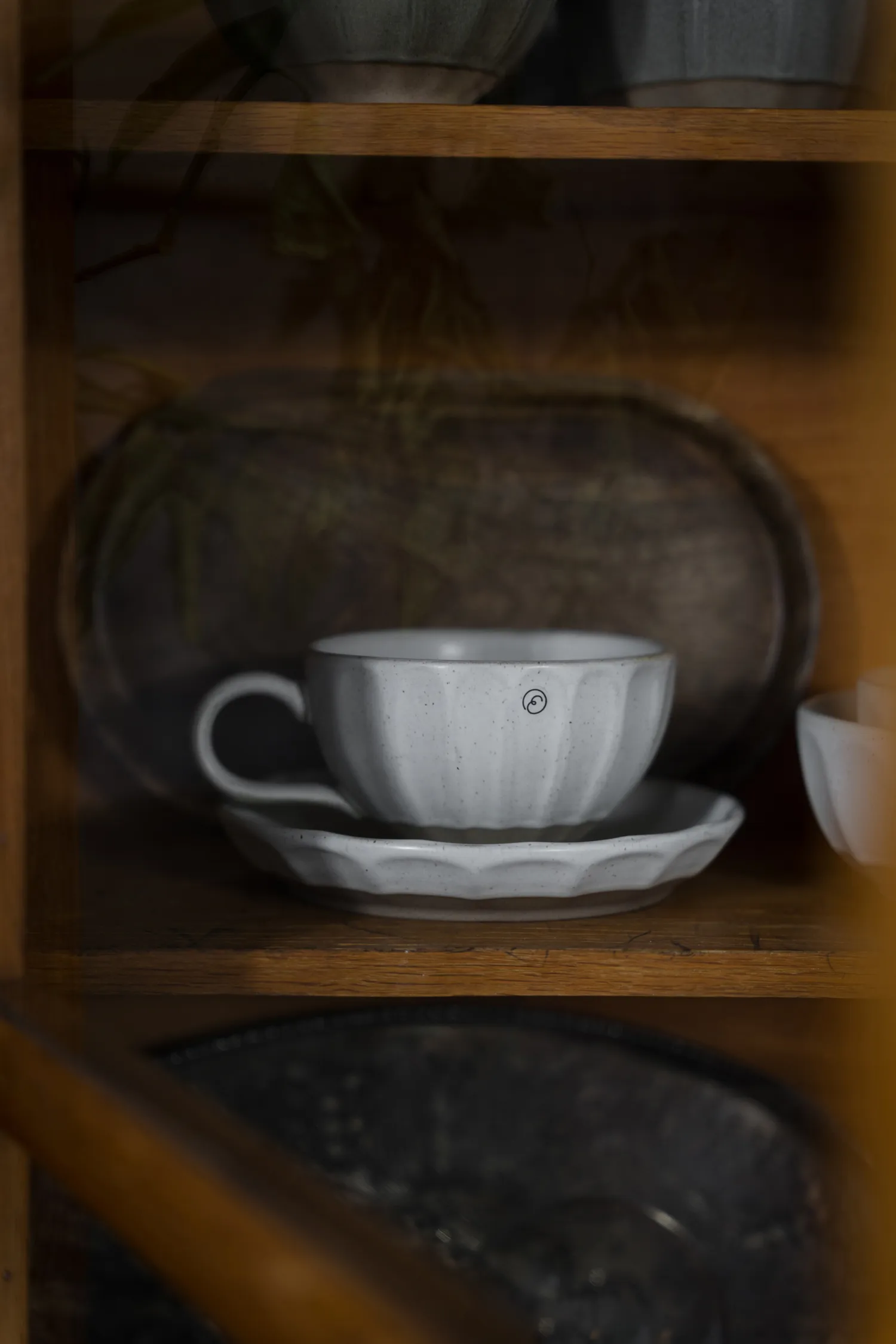 Ernst 盘子 stoneware, 白色-nature, Ø17x3 cm ERNST