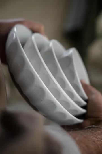 Ernst 碗 stoneware - 白色-nature, Ø20 cm - ERNST