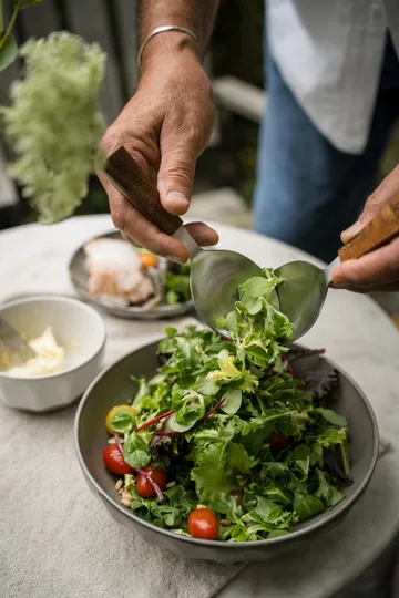 Ernst 碗 stoneware - 灰色-nature, Ø24 cm - ERNST