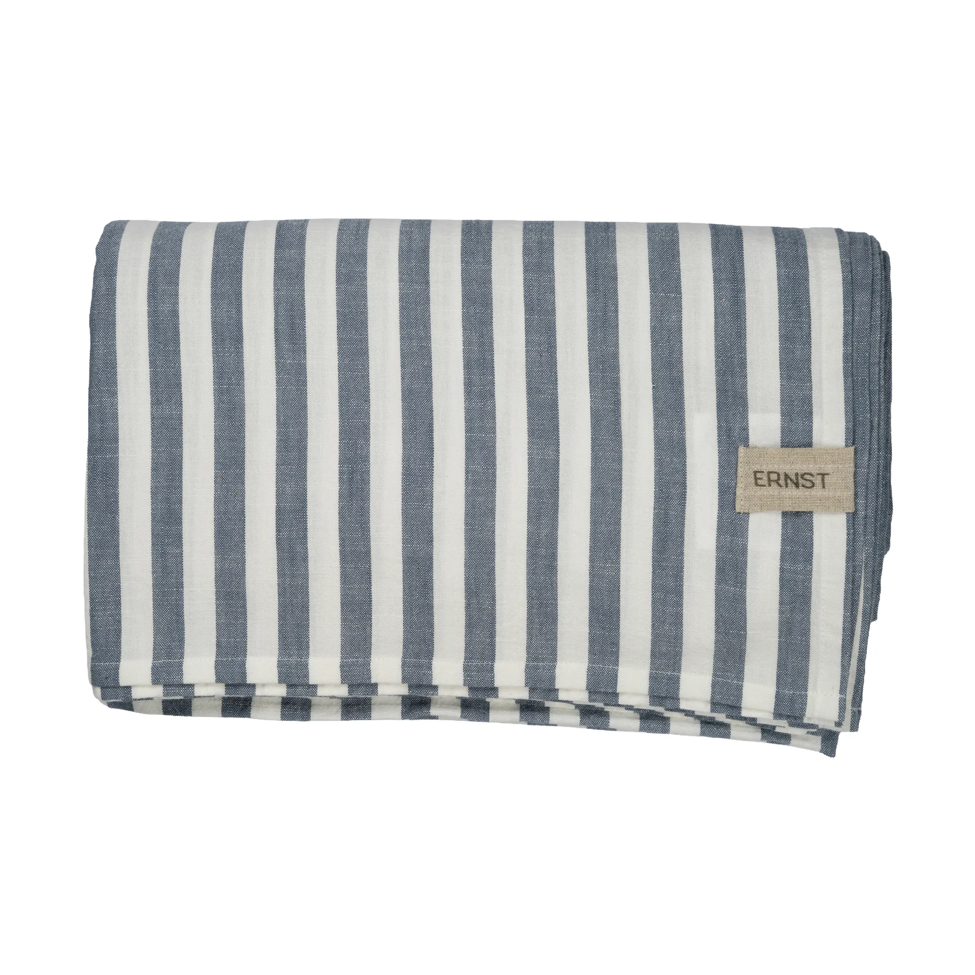 Ernst 桌布 striped 145x300 cm, 蓝色-白色 ERNST