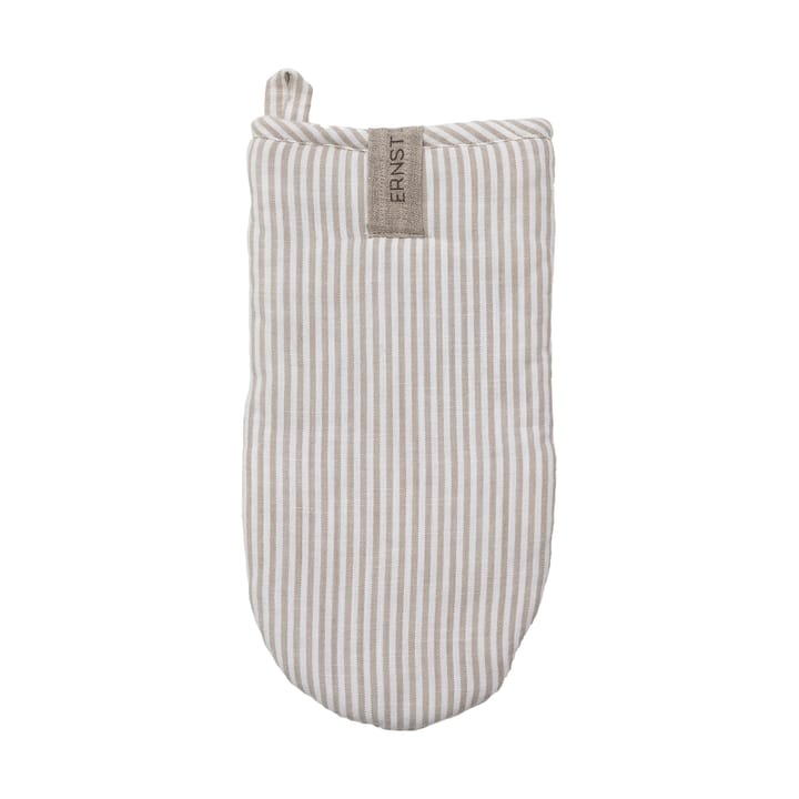 Ernst 烤箱手套 striped - 米色-白色 stripe - ERNST