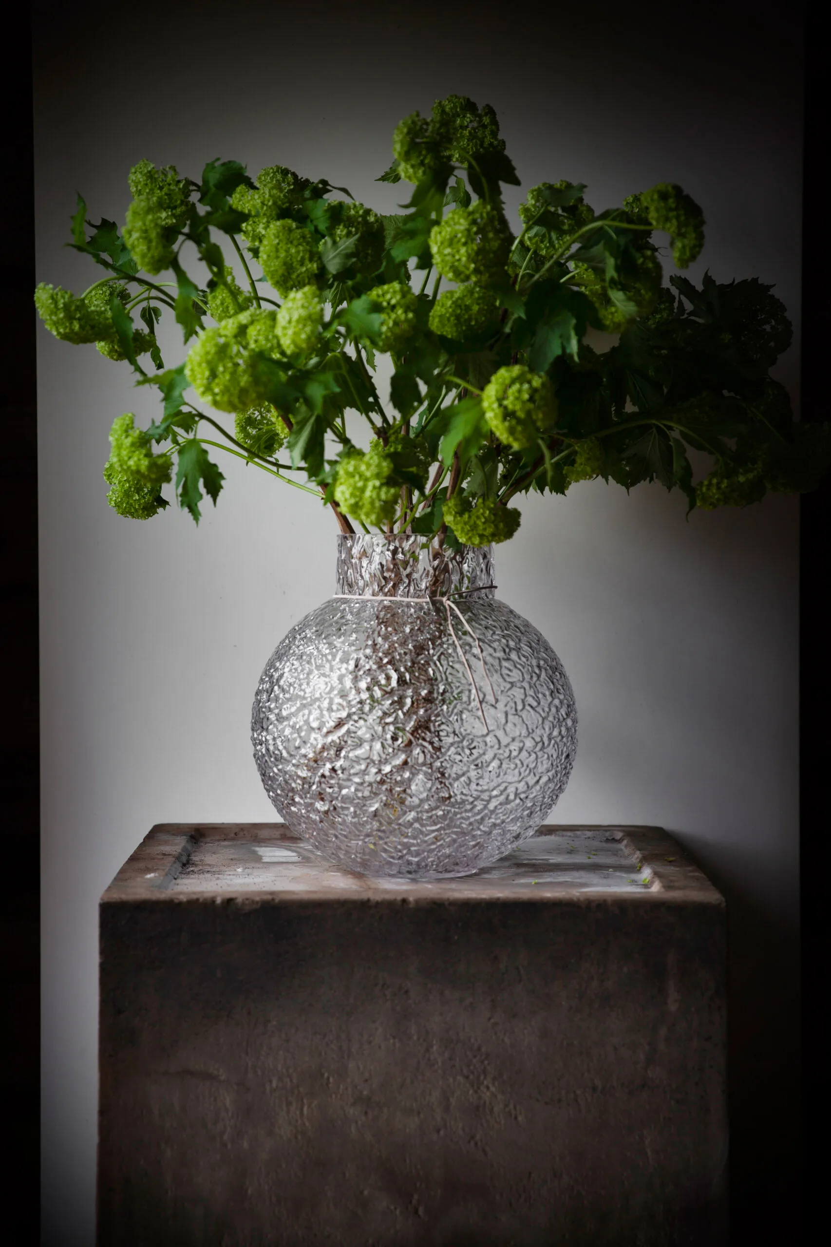 Ernst structure 玻璃 花瓶  clear, Ø29 cm ERNST