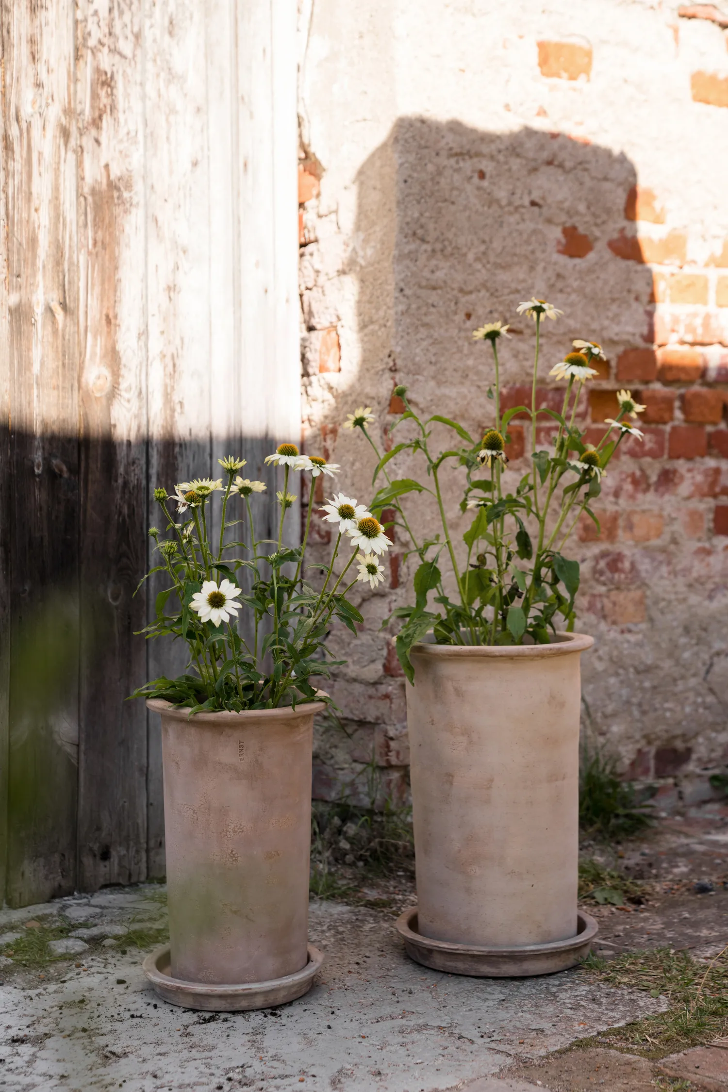Ernst terracotta pot with 碟子, Ø25x35 cm ERNST
