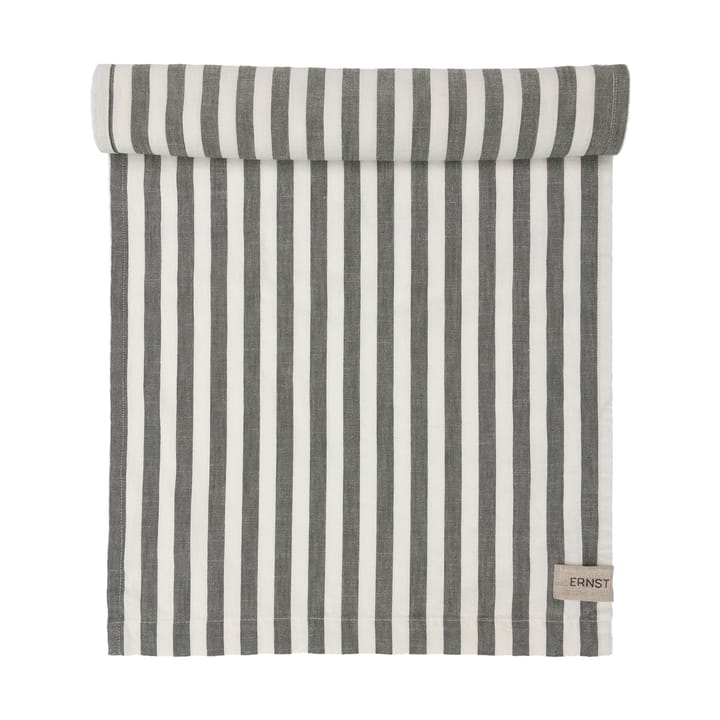 Ernst 桌旗 wide stripes 45x250, 绿色-白色 ERNST
