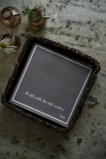 Ernst 餐巾纸 with citat I det enkla 20件装 - Mole - ERNST