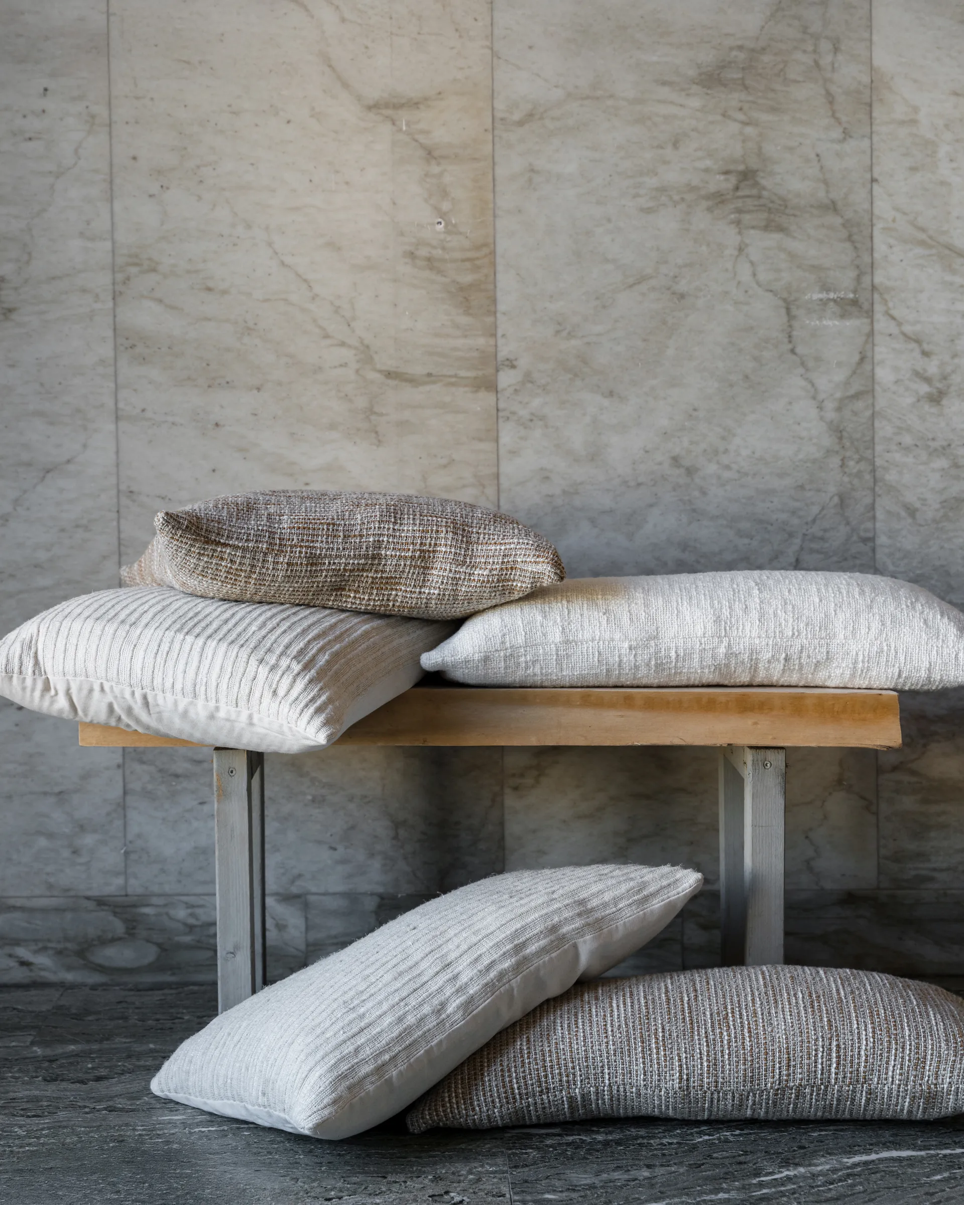 Ernst 靠枕套 with texture, 原色/自然色, 50x50 cm ERNST