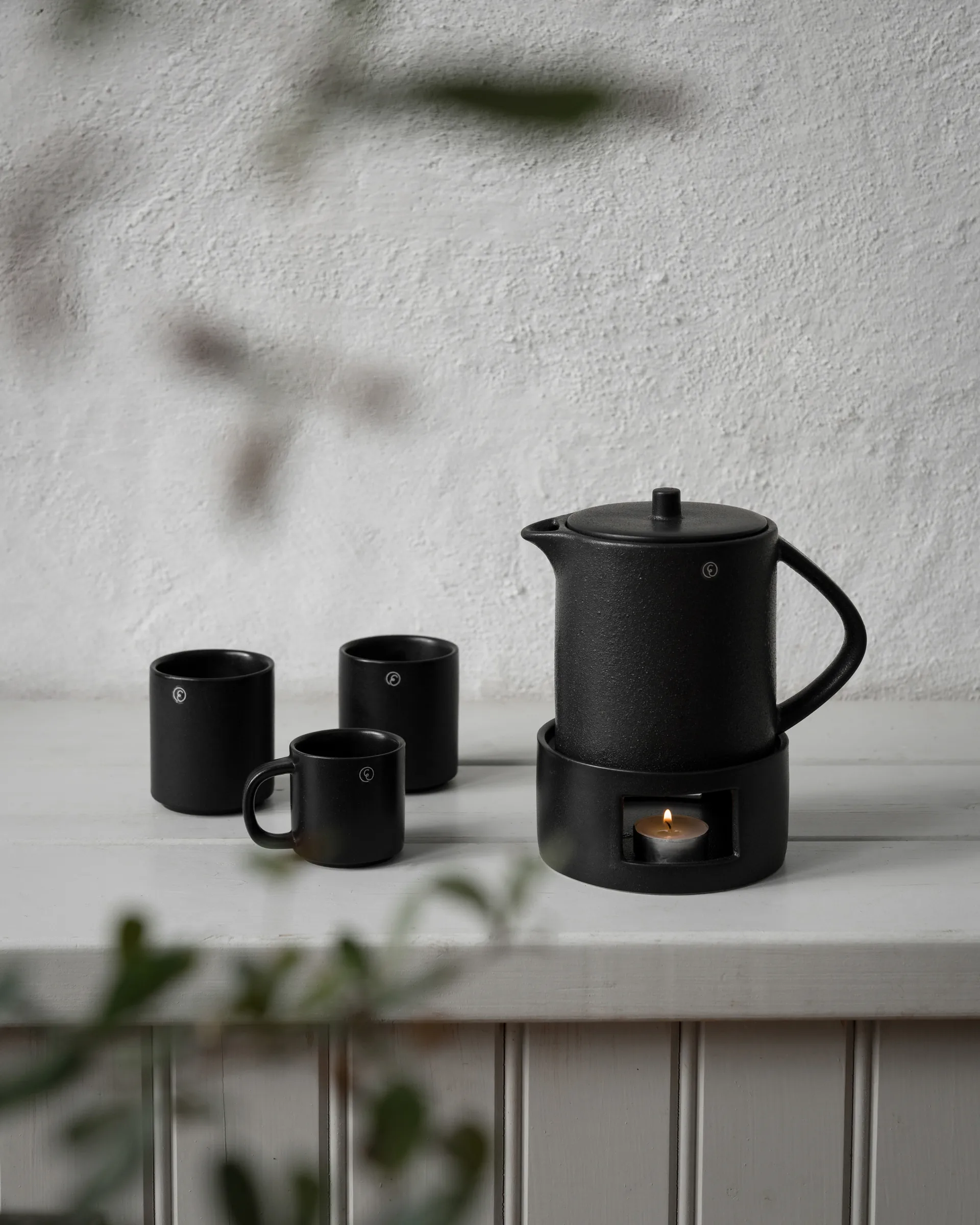 Ernst 马克杯 without handle Ø7 cm, 黑色 ERNST