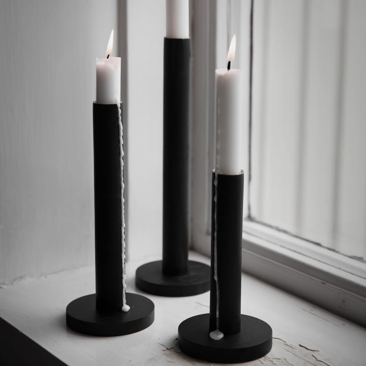 Ernst 烛台 wood black, 20 cm ERNST