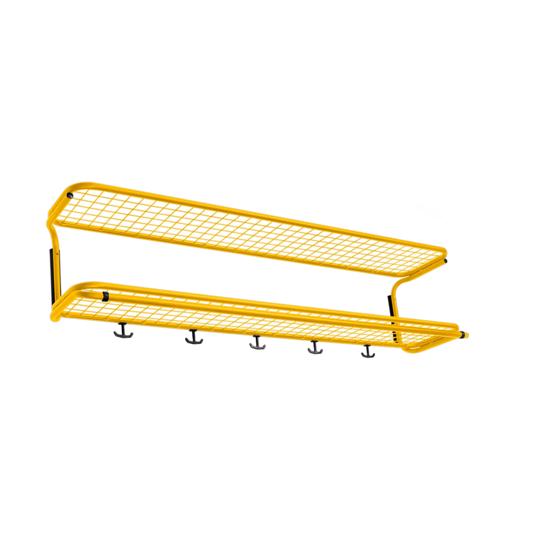 经典墙面置物架120cm, 日光黄 Essem Design