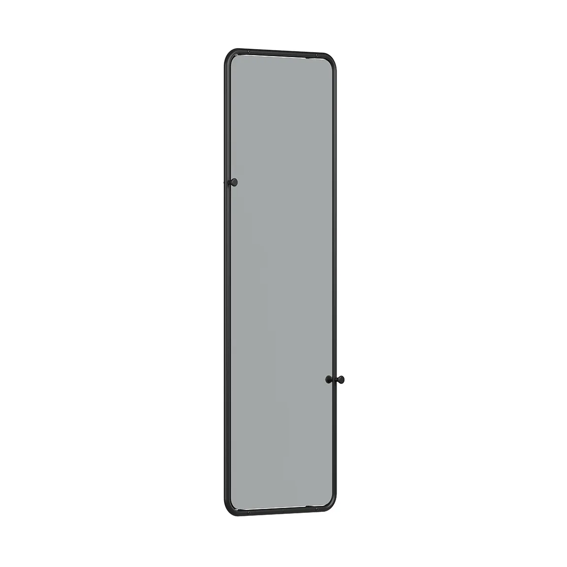 经典挂墙镜 120x40cm, 黑色 Essem Design