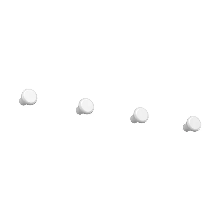 经典挂钩 小号 4件装 - 白色 - Essem Design