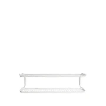 Classic 650 北欧风格鞋架 - 白色配白色_2层_100cm - Essem Design
