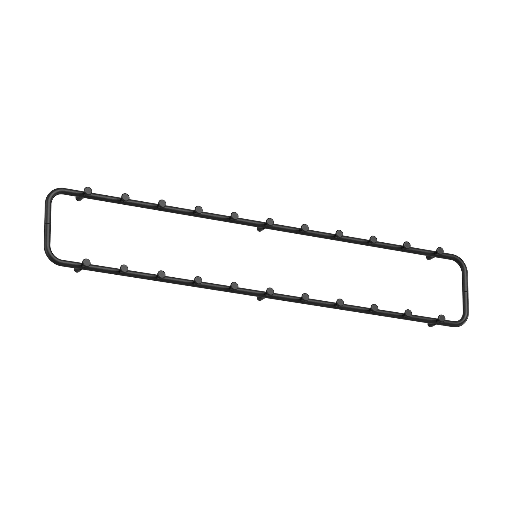 Classic coat rack 120 cm, 黑色 Essem Design