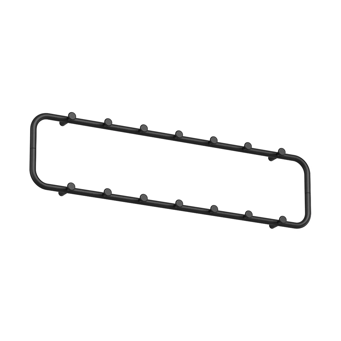 Classic coat rack 80 cm, 黑色 Essem Design