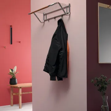 Funk 北欧简约风格帽架 - 不锈钢_油蜡橡木_bar - Essem Design