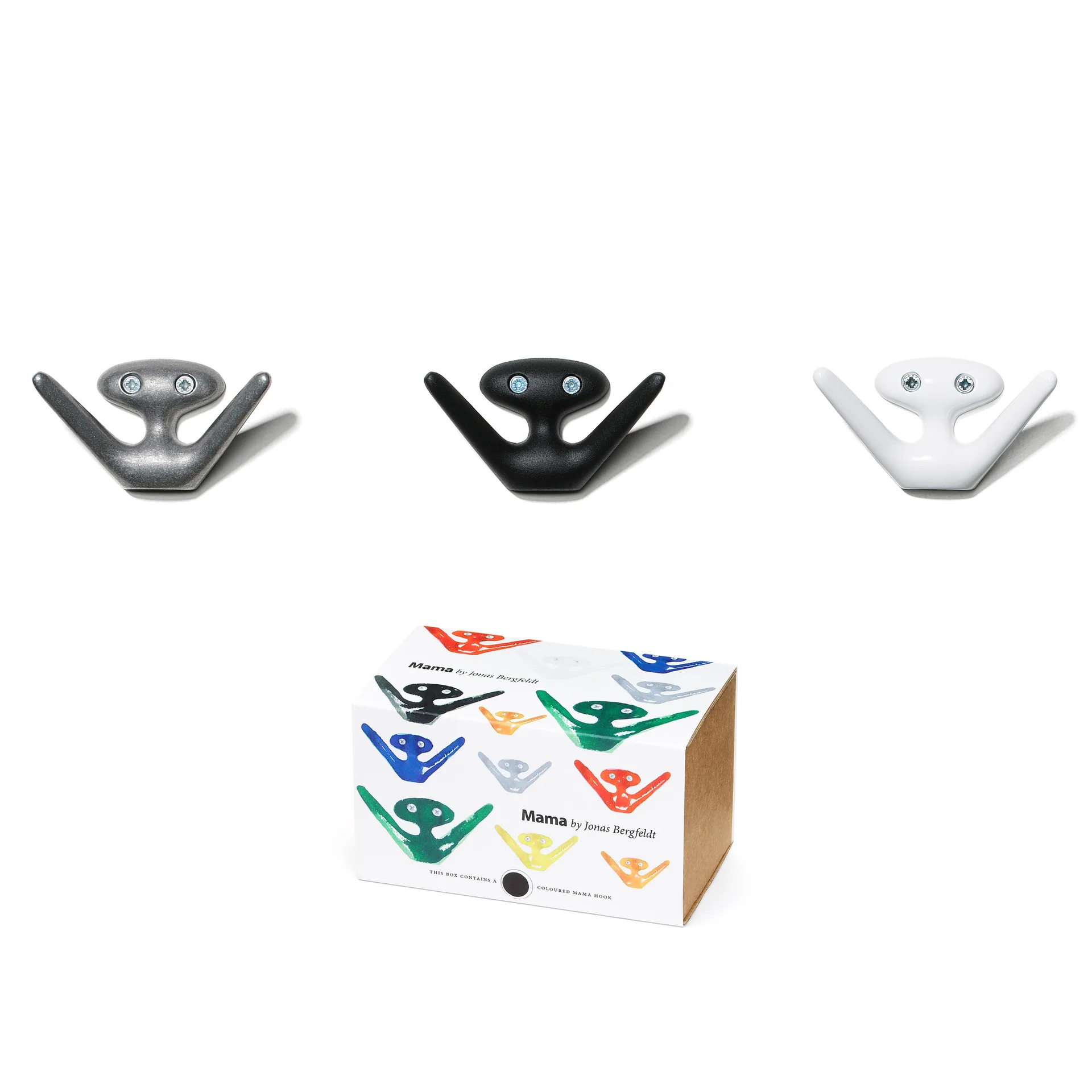 Mama 挂钩, 黑色 structure Essem Design