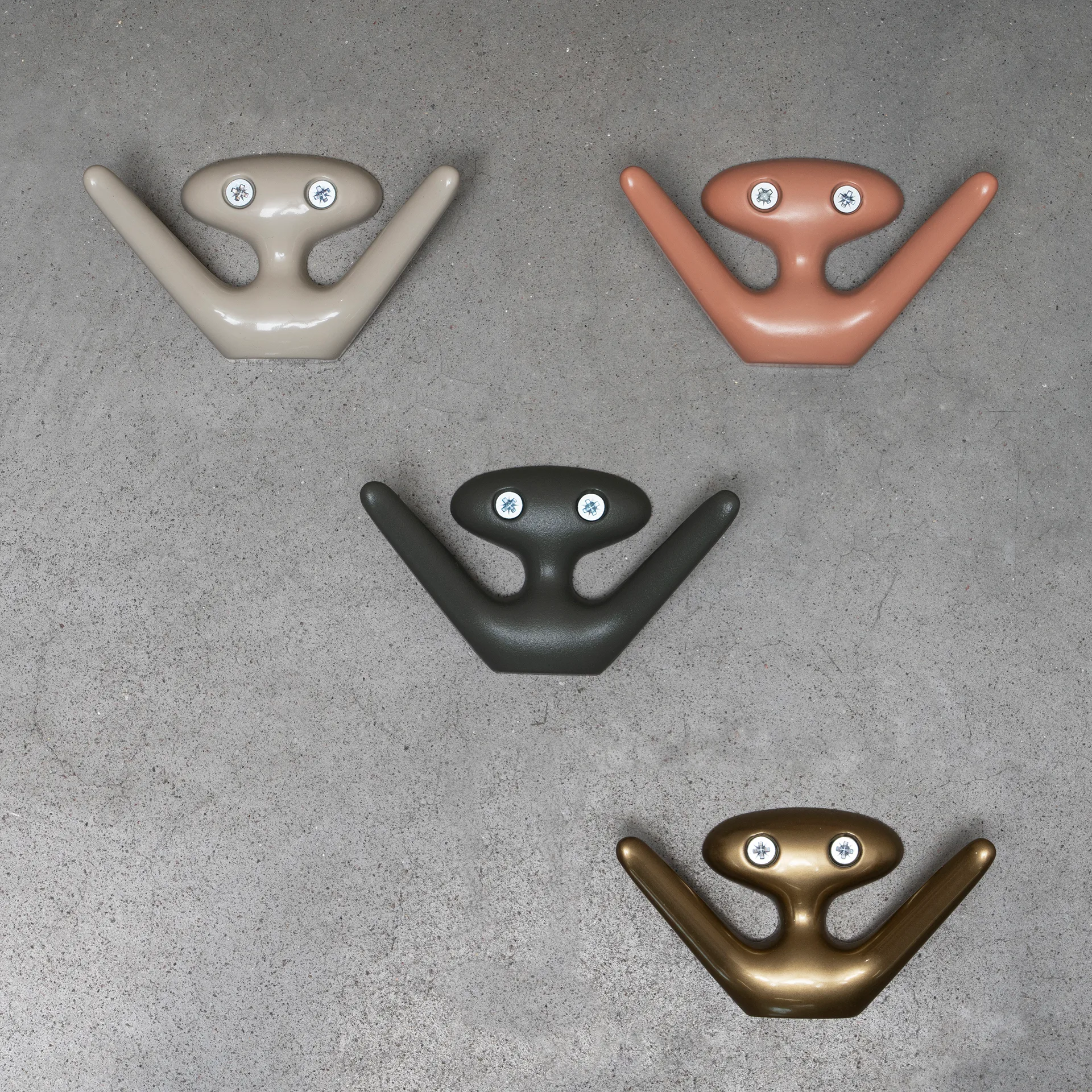 Mama 挂钩, 米色_灰色 Essem Design