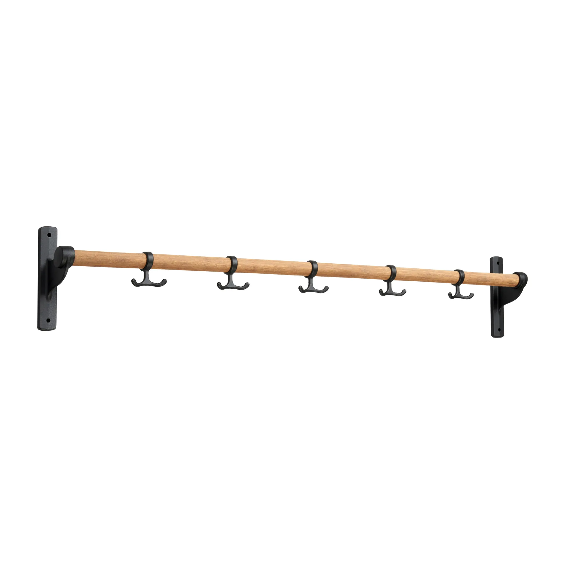 Nostalgi 挂钩100cm, 竹纹_黑色 Essem Design