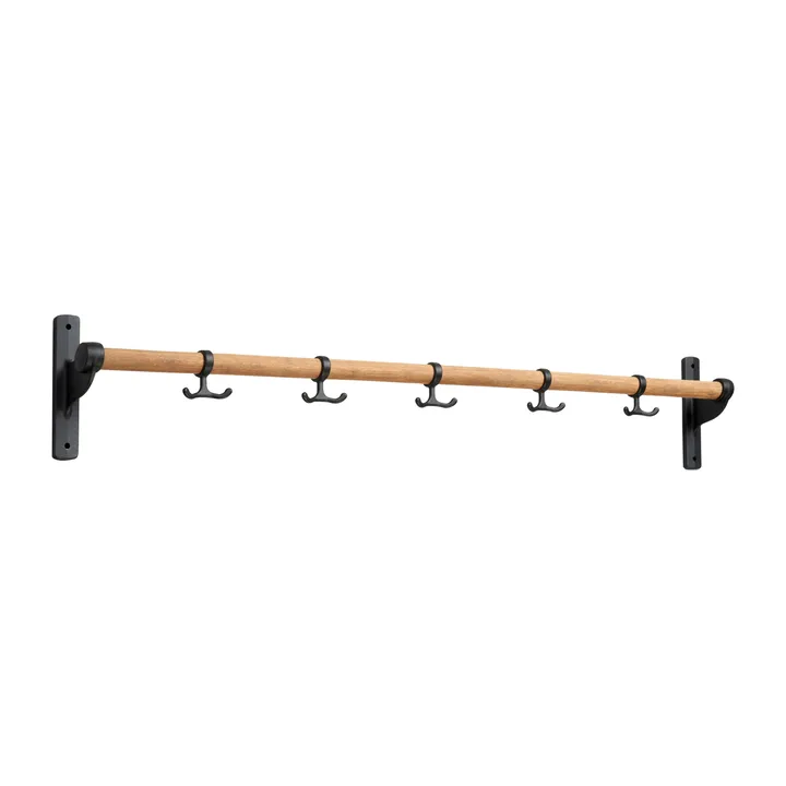 Nostalgi 挂钩100cm - 竹纹_黑色 - Essem Design