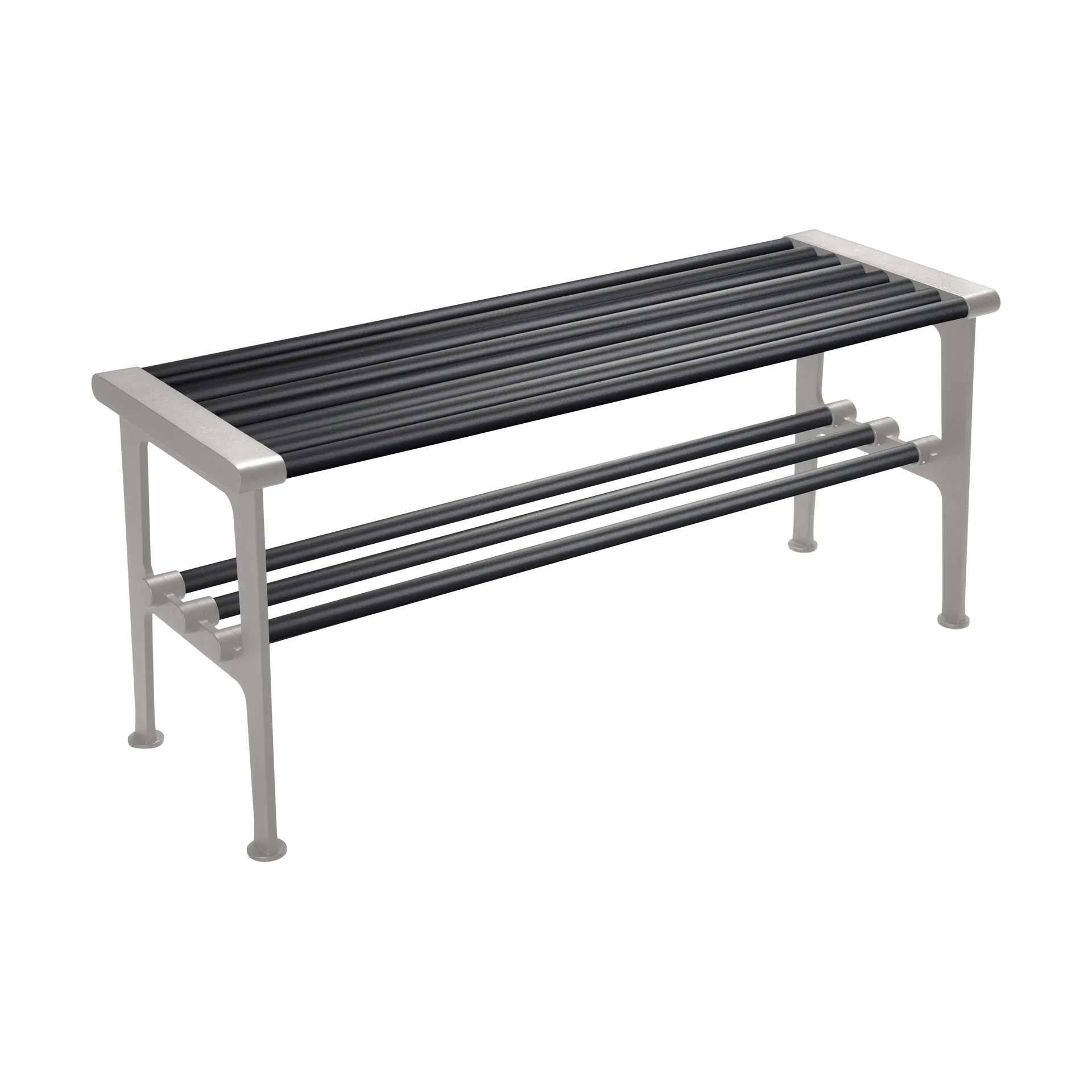 Nostalgi 长凳 100cm, 黑色_铝制 Essem Design