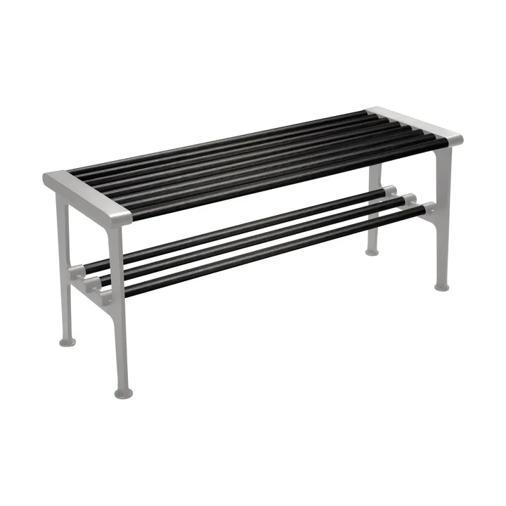 Nostalgi 长凳 100cm - 黑色染色橡木_铝制 - Essem Design