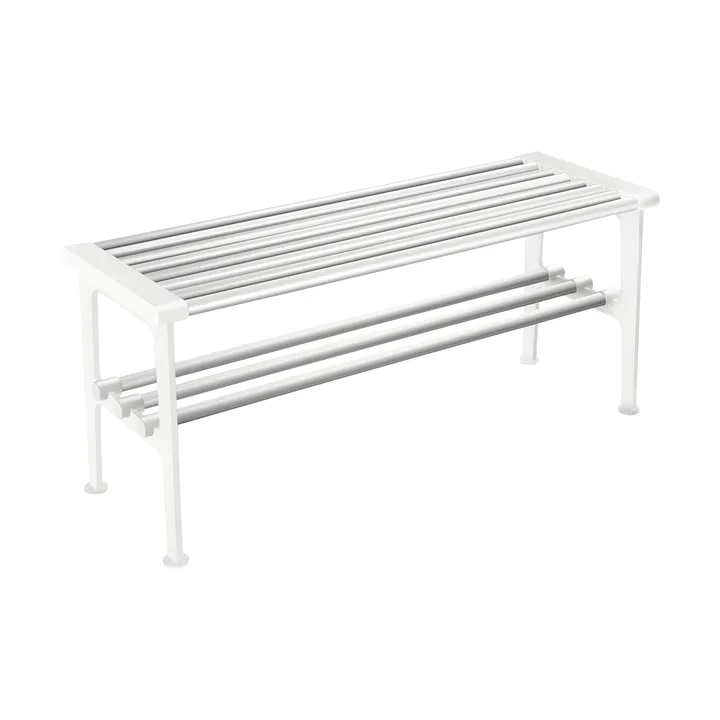 Nostalgi 长凳 100cm - 铝制_白色 - Essem Design