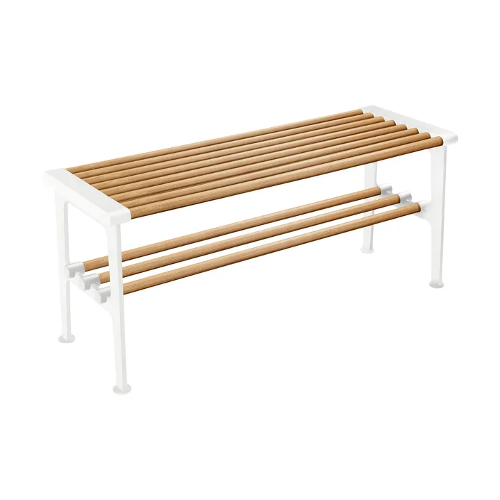 Nostalgi 长凳 100cm - 橡木_白色 - Essem Design