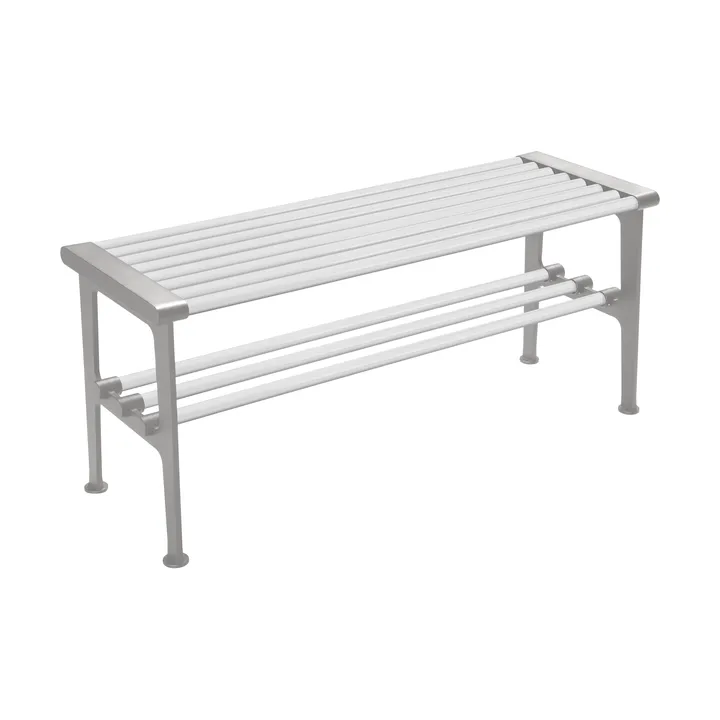 Nostalgi 长凳 100cm - 白色_铝制 - Essem Design