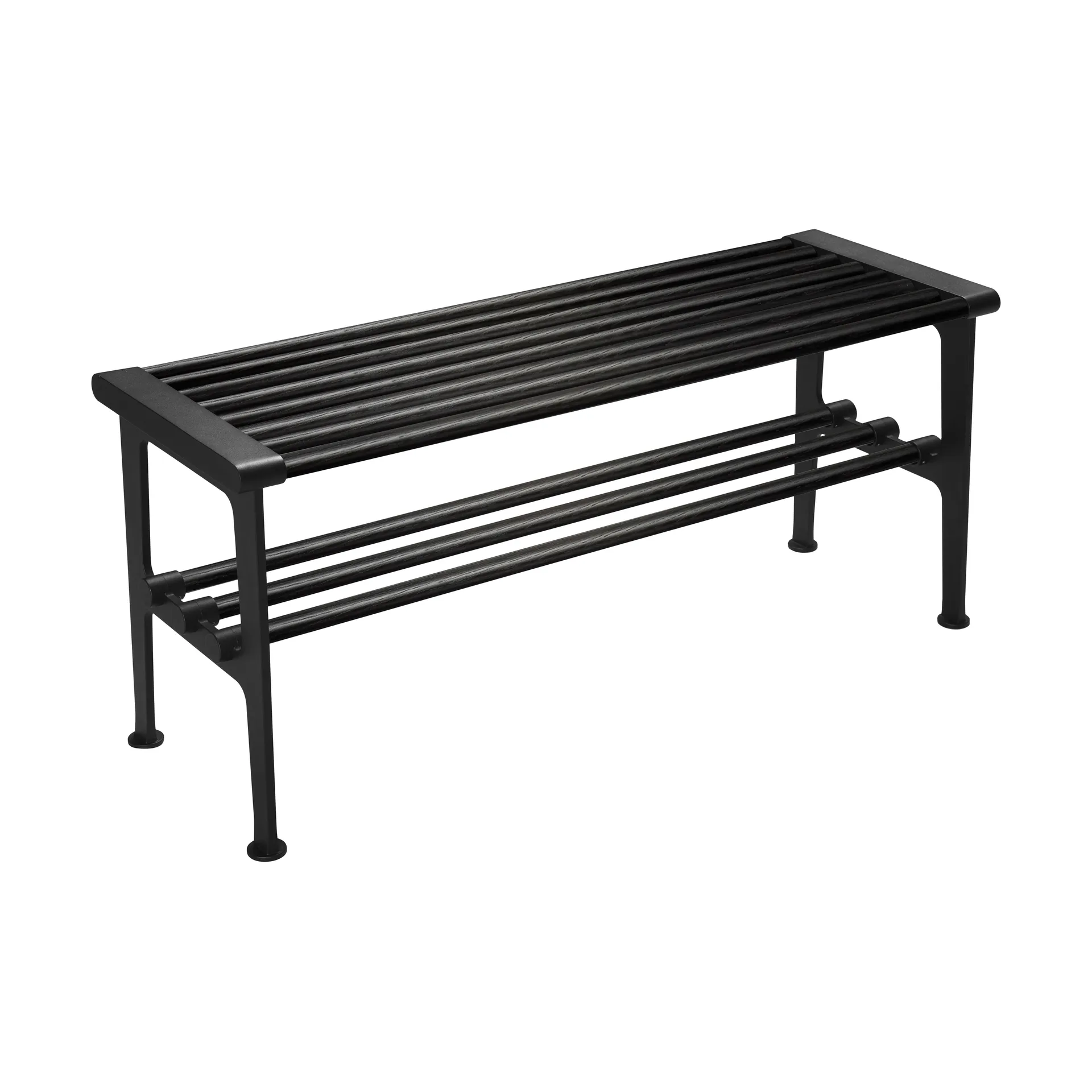 Nostalgi 长凳 100cm, 黑色染色橡木_黑色 Essem Design