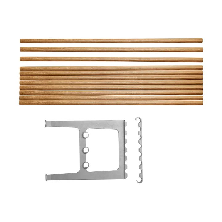 Nostalgi 长凳延长件 100cm - 橡木_铝制 - Essem Design