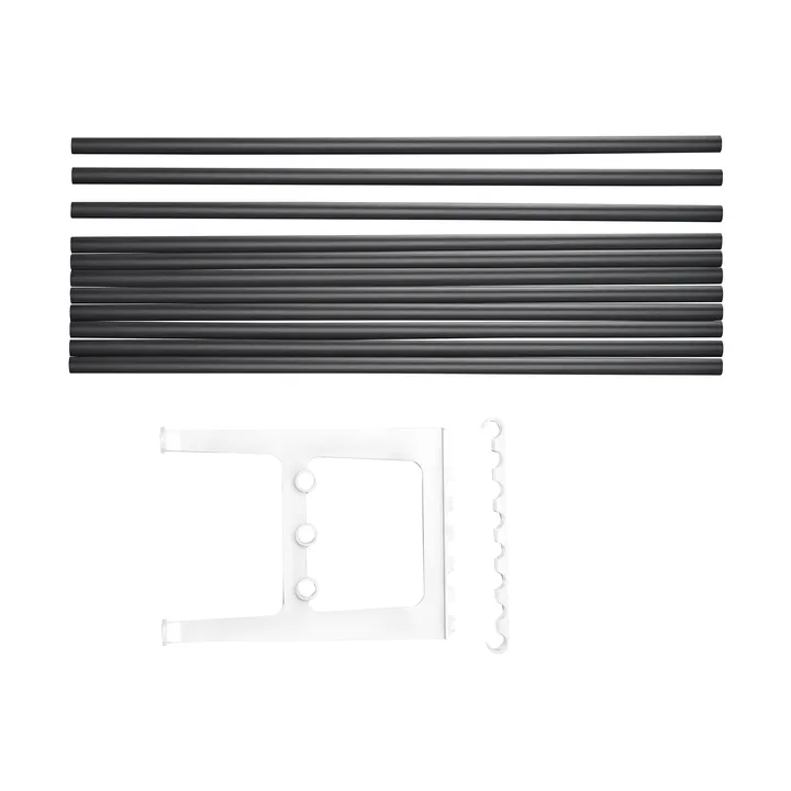 Nostalgi 长凳延长件 100cm - 黑色_白色 - Essem Design