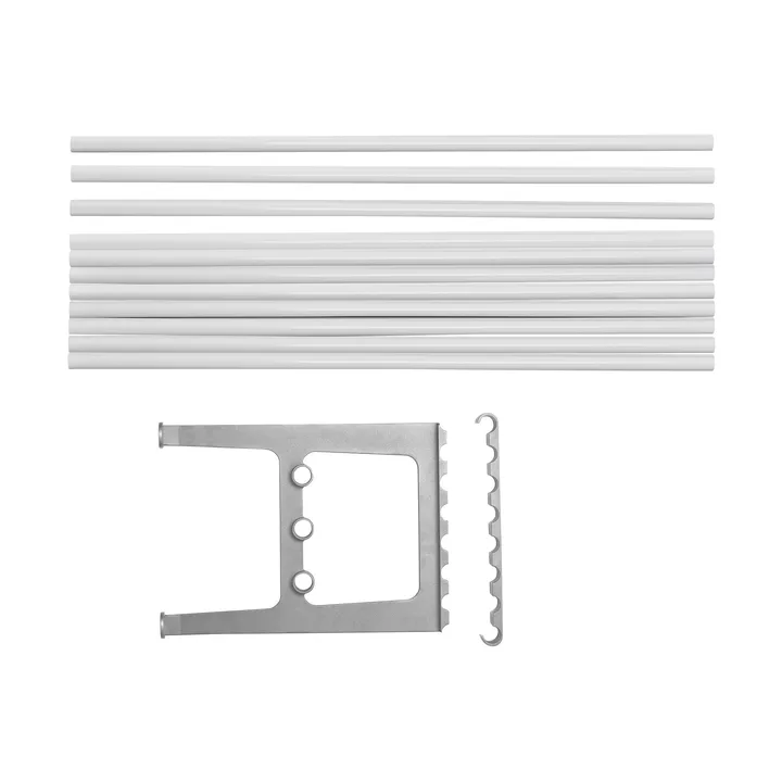 Nostalgi 长凳延长件 100cm - 白色_铝制 - Essem Design