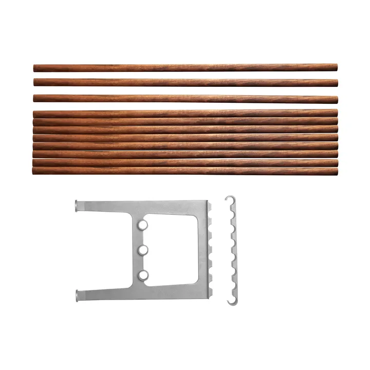 Nostalgi 长凳延长件 100cm - 胡桃木_铝制 - Essem Design