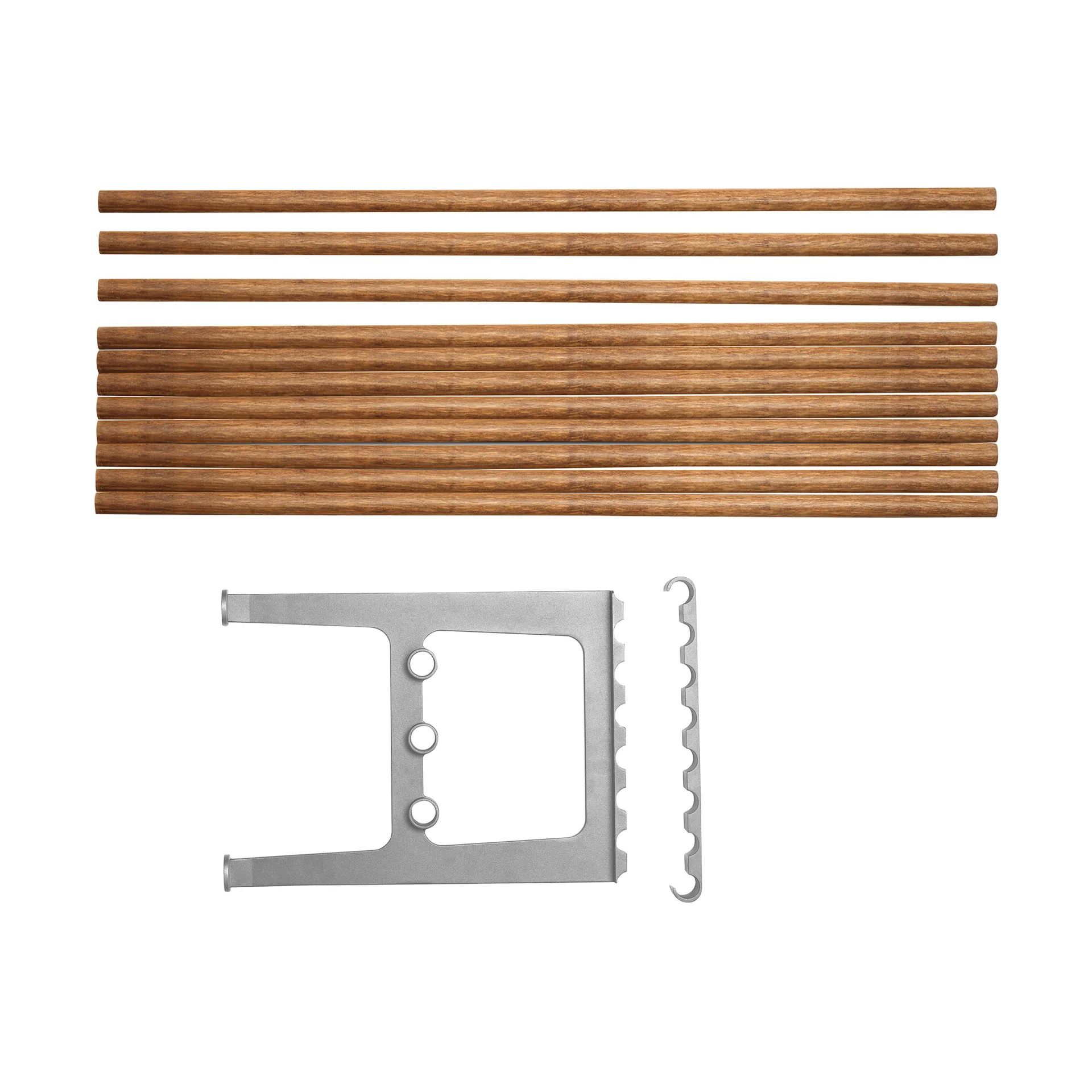 Nostalgi 长凳延长件 100cm, 竹制_铝制 Essem Design