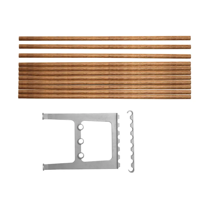 Nostalgi 长凳延长件 100cm - 竹制_铝制 - Essem Design