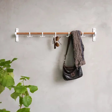 Nostalgi 嵌入式钩条 - 竹制_白色 - Essem Design